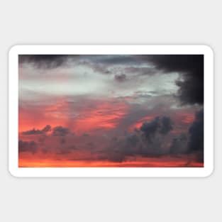 Clouds At Sunrise Sticker